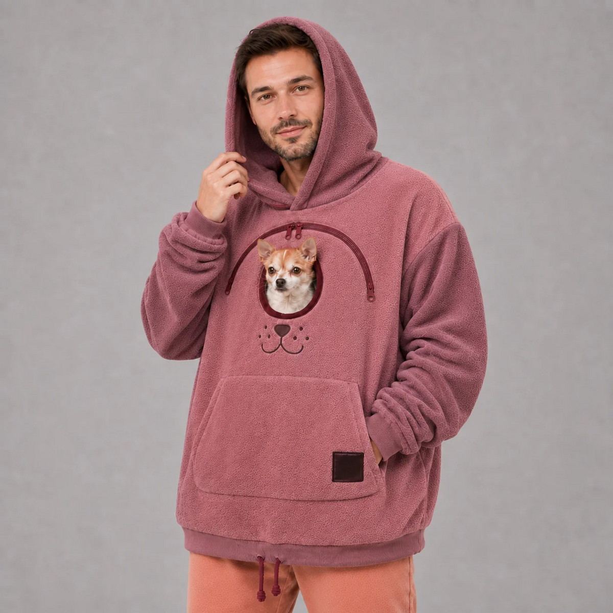 Dog Carrier Hoodie