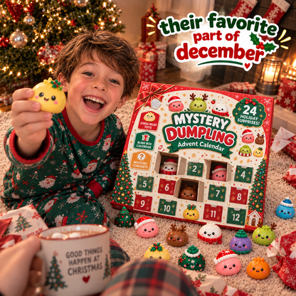 24 Mystery Dumpling Squishies Advent Calendar