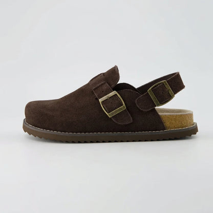 Womens Suede Clogs