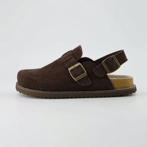 Womens Suede Clogs