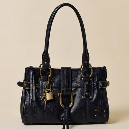 Lock Shoulder Bag