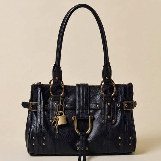 Lock Shoulder Bag