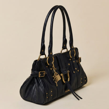 Lock Shoulder Bag