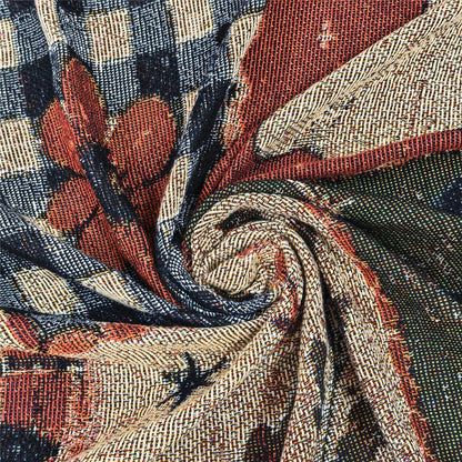 Halloween Woven Blanket