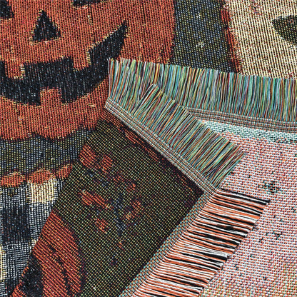 Halloween Woven Blanket