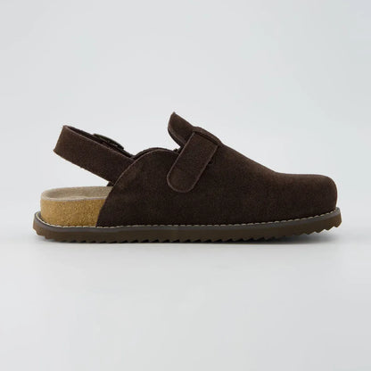 Womens Suede Clogs