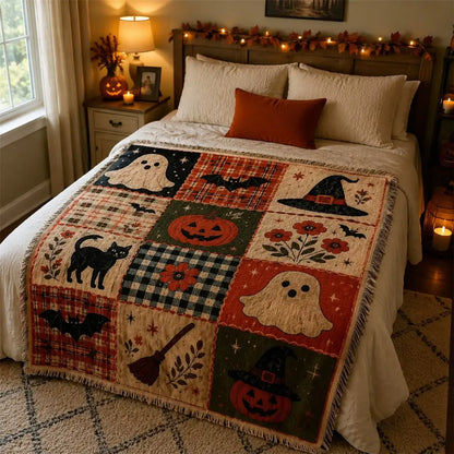 Halloween Woven Blanket