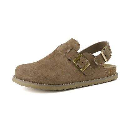 Womens Suede Clogs